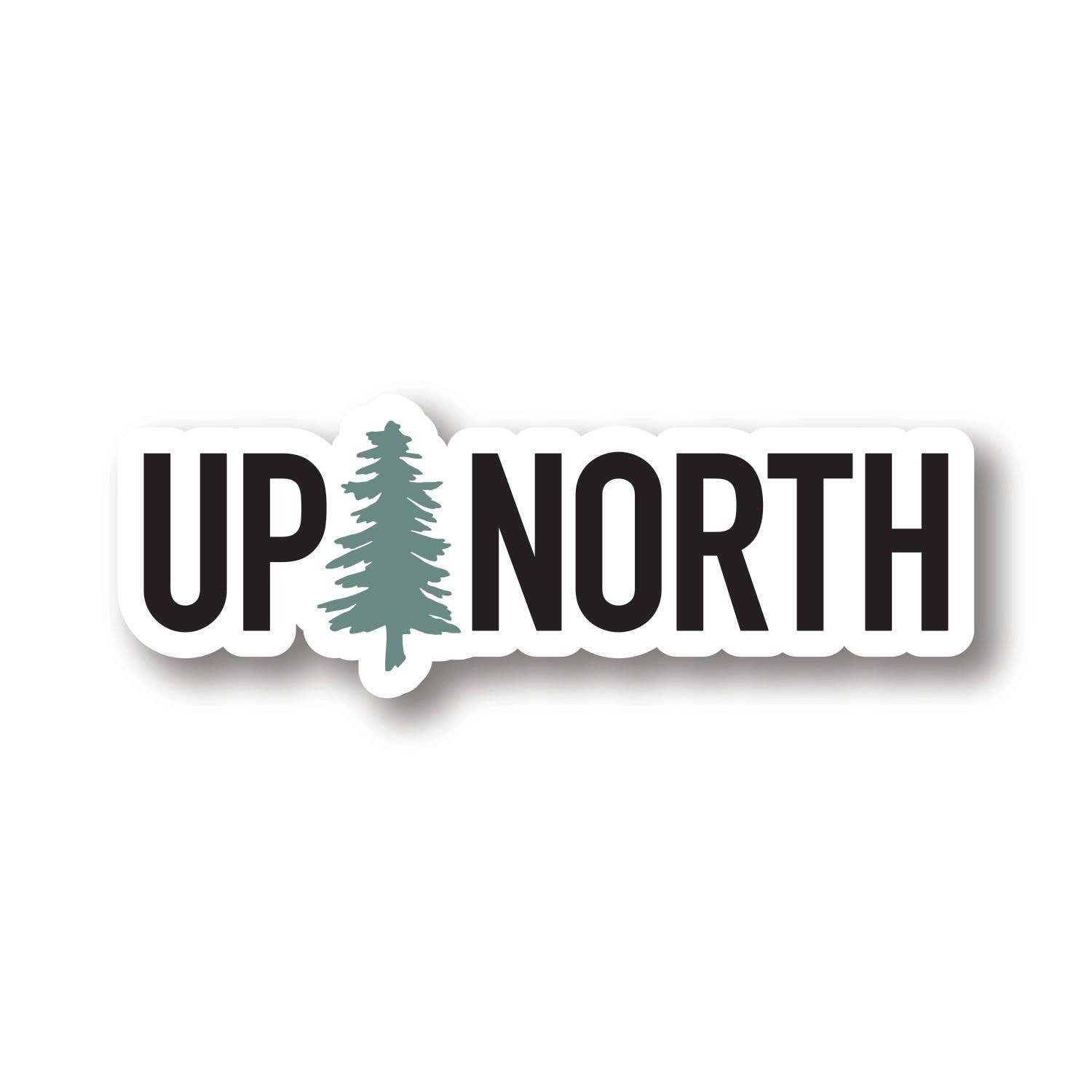 Wild North Co - Wholesale Sticker - Up North Sticker1