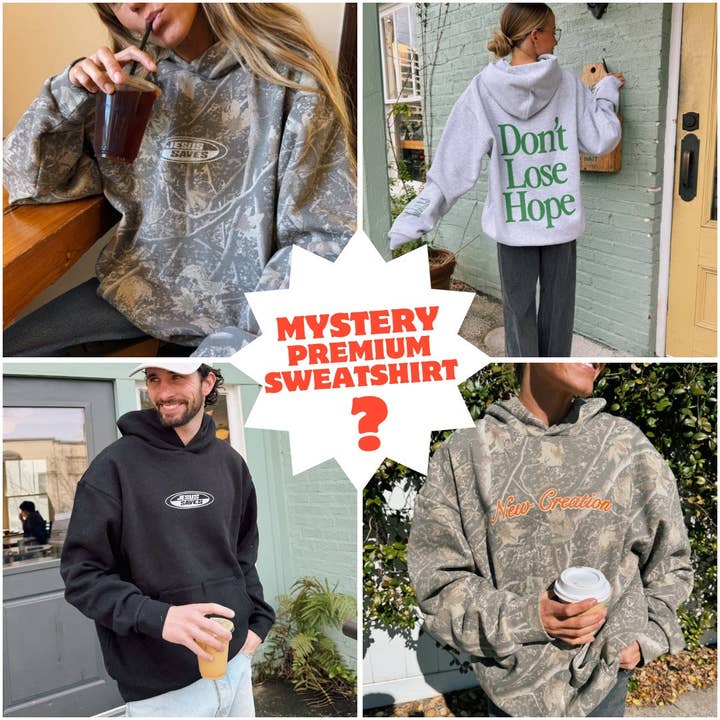 MYSTERY PREMIUM SWEATSHIRT for wholesale by He Would Love First