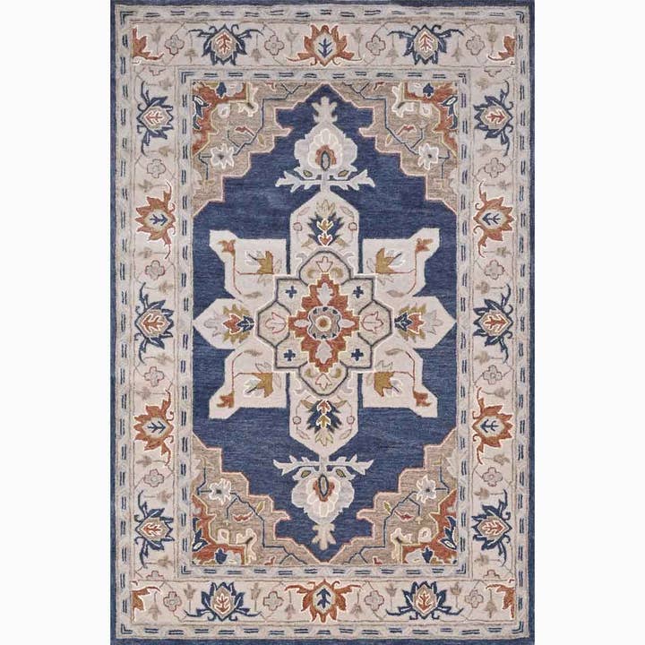 Camassia Hand-Tufted Wool Rug for wholesale by Thread To Form