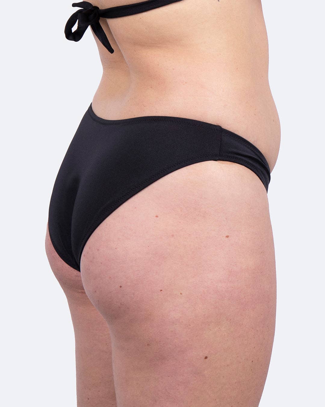 Moodz - Wholesale Swim Bottoms - Women's - black menstrual swimsuit panties2