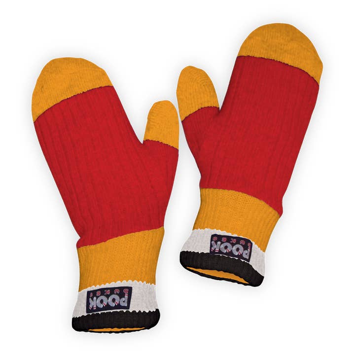 POOK - Vendita all'ingrosso Pantofole a calza - Unisex - Pook Hockey Dukes - Calgary Flames (adulto)