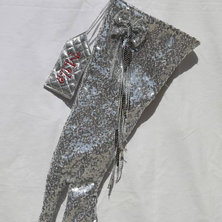 CocoMiaDesign – Großhandel Weihnachtsstrumpf – High Heel Weihnachtsstrumpf, Pailletten Damenstrumpf-Set2