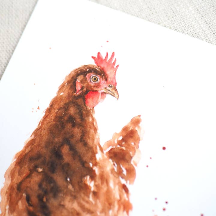 Jona Art - Wholesale Postcard - Postcard chicken1