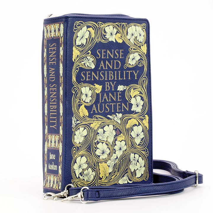 Sense and Sensibility Book Clutch Bag for wholesale by COMECO INC