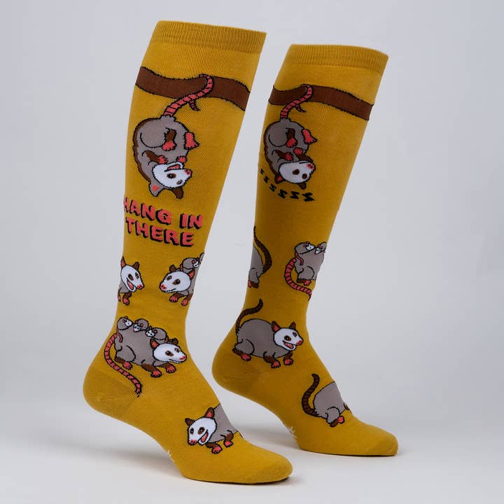 Awesome Opossum Knee High Socks for wholesale by Sock it To Me