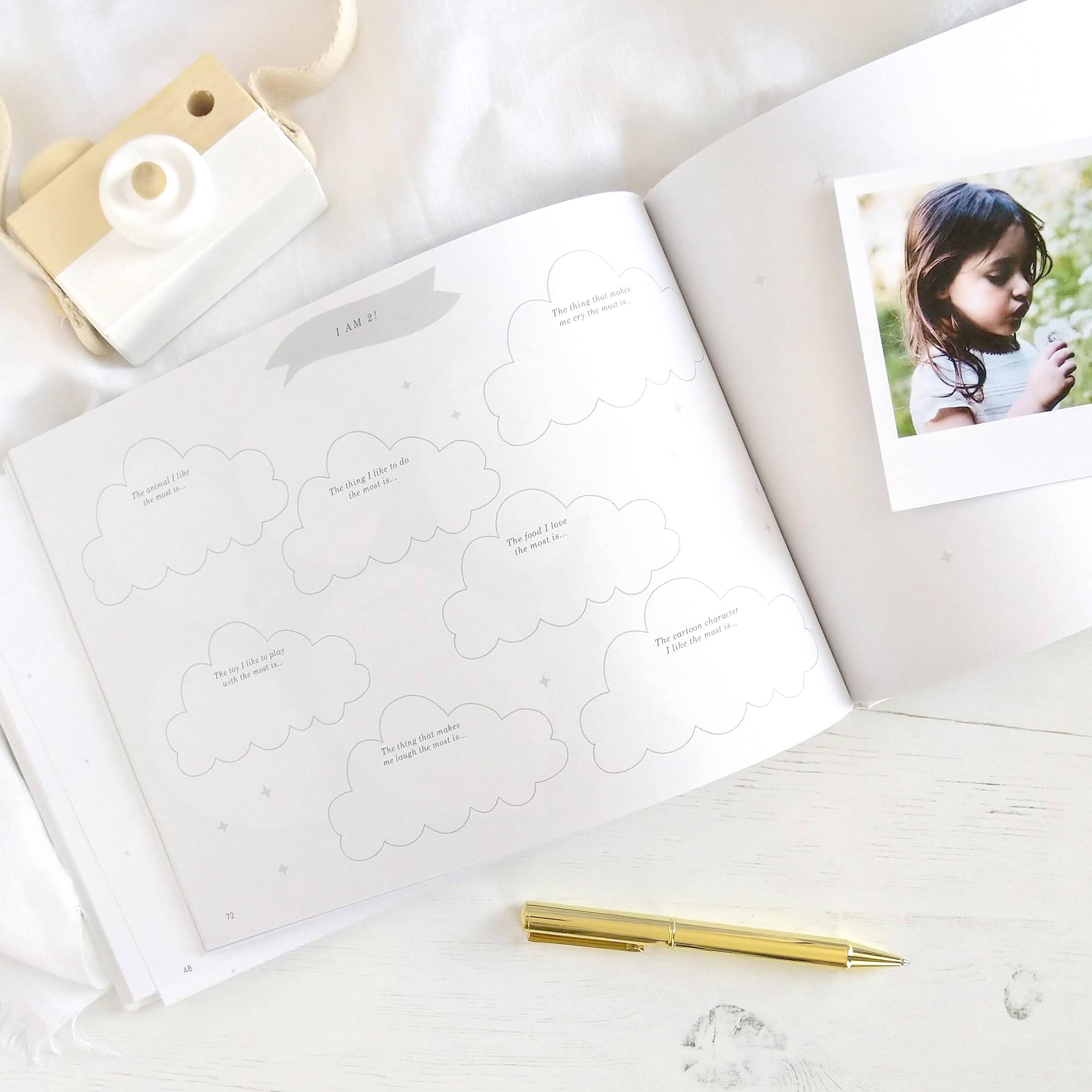 Blush And Gold - Wholesale Dagboek/agenda - Zwangerschap - (Woodland) Baby Journal - aandenken aan het cadeauboek voor nieuwe ouders12