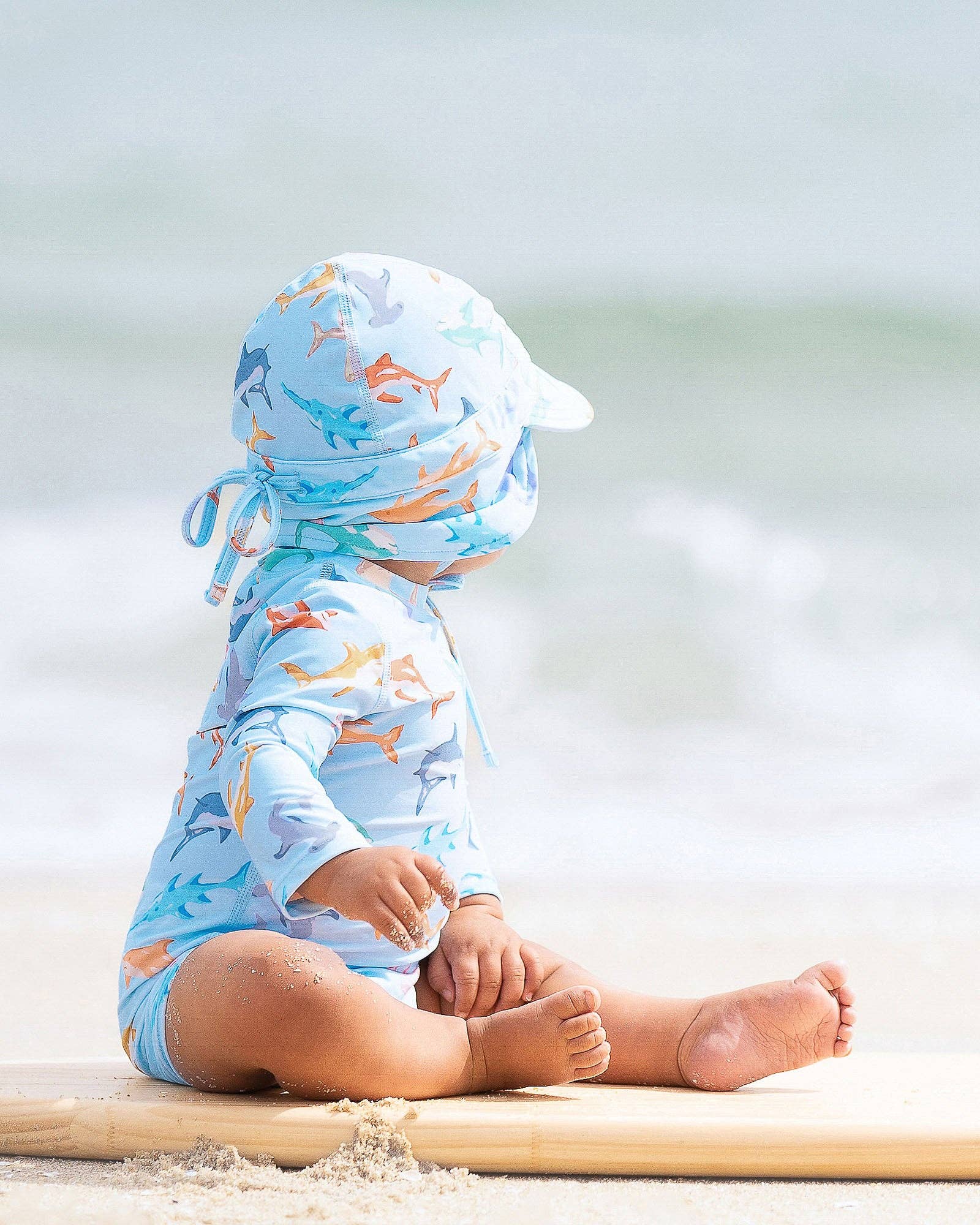 Toshi - Wholesale One-piece swimsuit – Baby - Swim Baby Onesie L/S Classic1