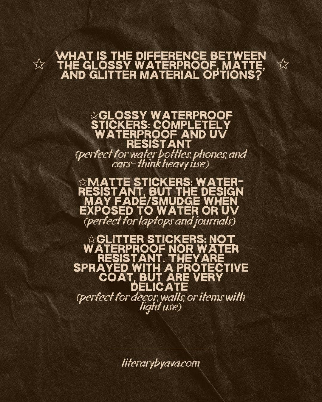 Literary by Ava - Vendita all'ingrosso Adesivo - Adesivo ritagliato con citazione da "The Secret History" di Donna Tartt2