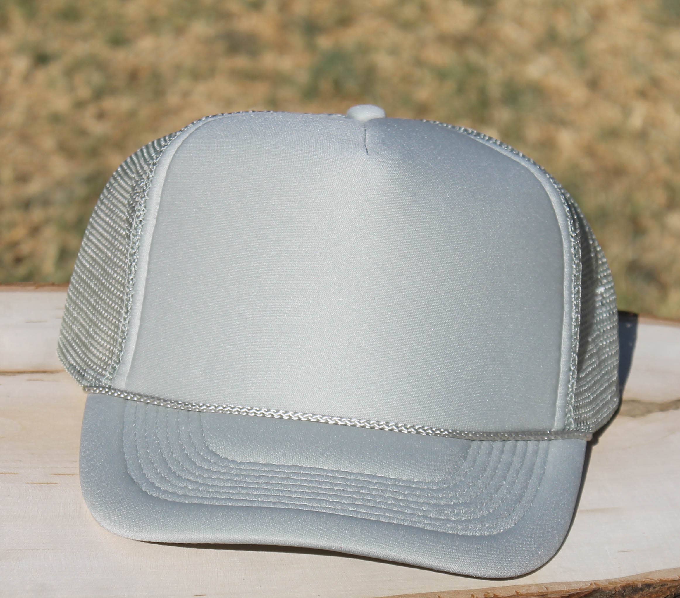 Hillside Threads Wholesale - Wholesale Trucker Hat - Women's - Sideline Sparkle Glittery Embroidered Trucker Hat- Customize1