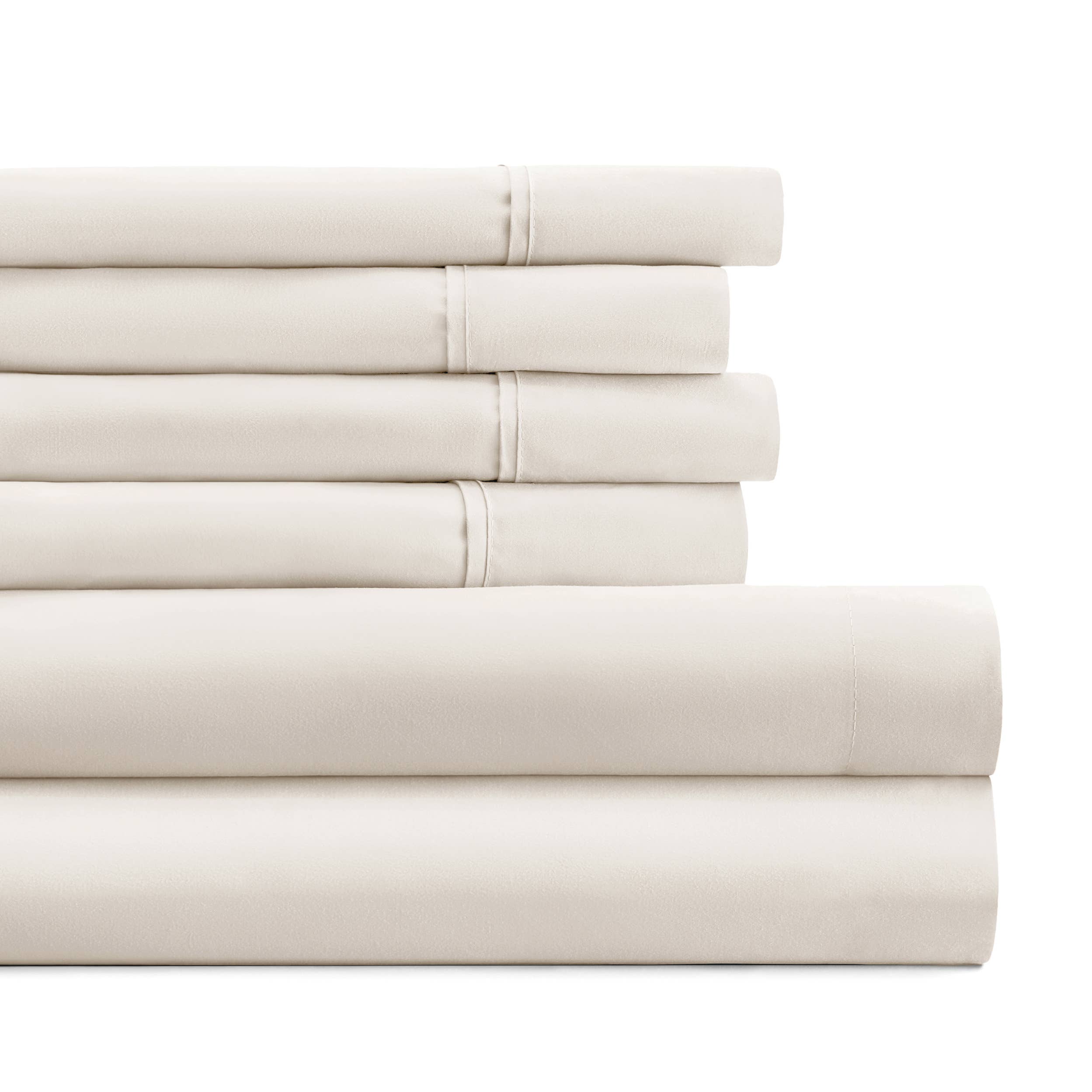 ienjoy Home - Wholesale Sheet Set - Home Collection Luxury Ultra Soft 6 Piece Bed Sheet Set25