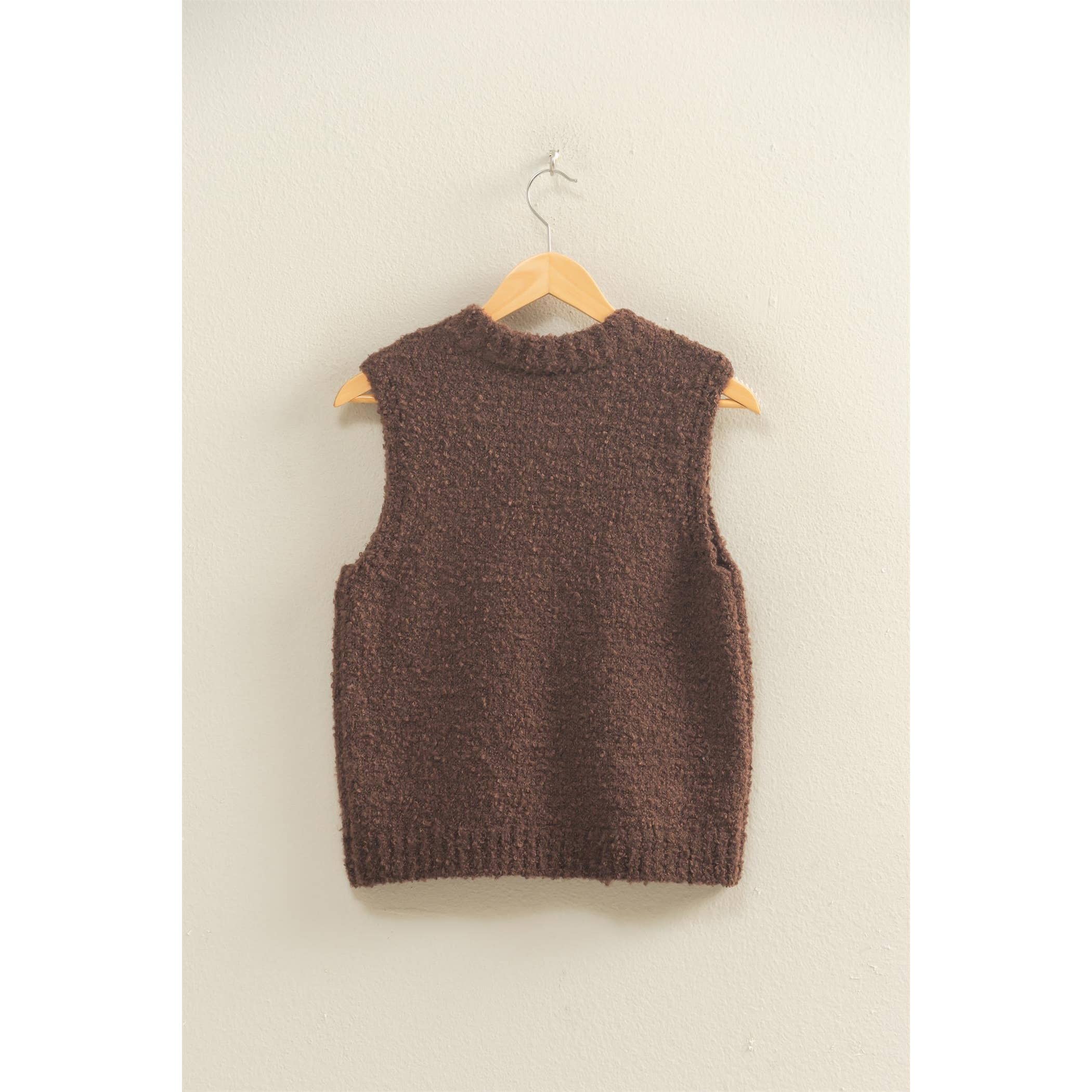 HYFVE - Wholesale Sweater Vest - Women's - Crew Neck Sleeveless Sweater23