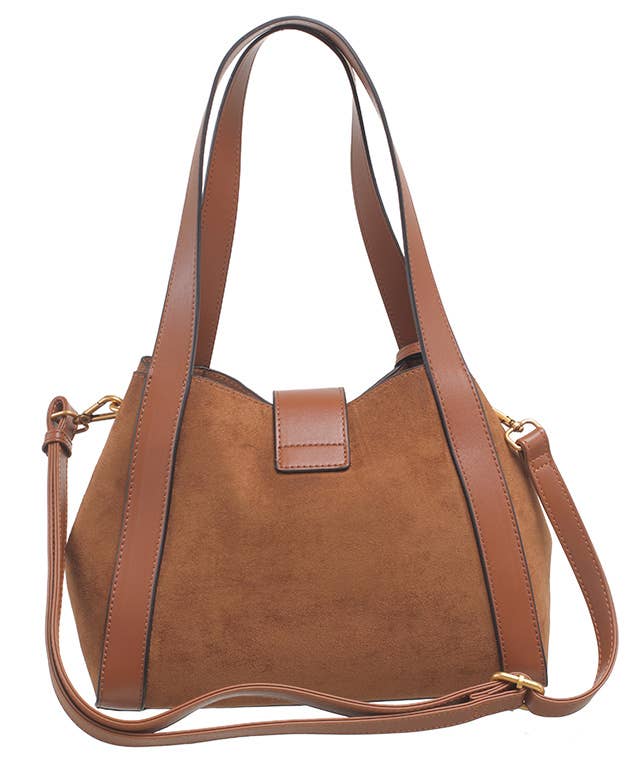 Bessie London – wholesale Shoulder bag – women's – CLASSIC TURN-LOCK SHOULDER BAG6