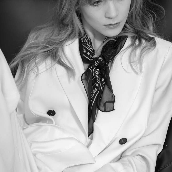 Foulard San Antonio in mussola di seta per la vendita all'ingrosso da parte di Gachette Paris