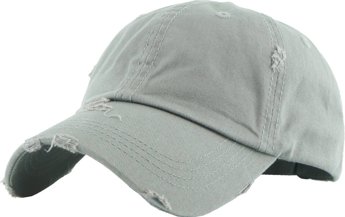 KBETHOS - Wholesale Ponytail Cap - Women's - Ponytail Washed Distressed Cotton Cap57