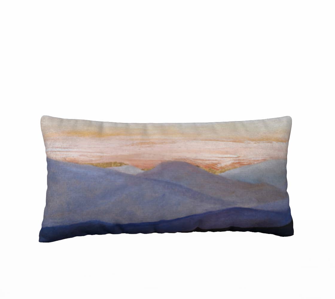Amanda McLenon Fine Art - Wholesale Throw Pillow Cover - Blue Ridge Mountains Pillow Case