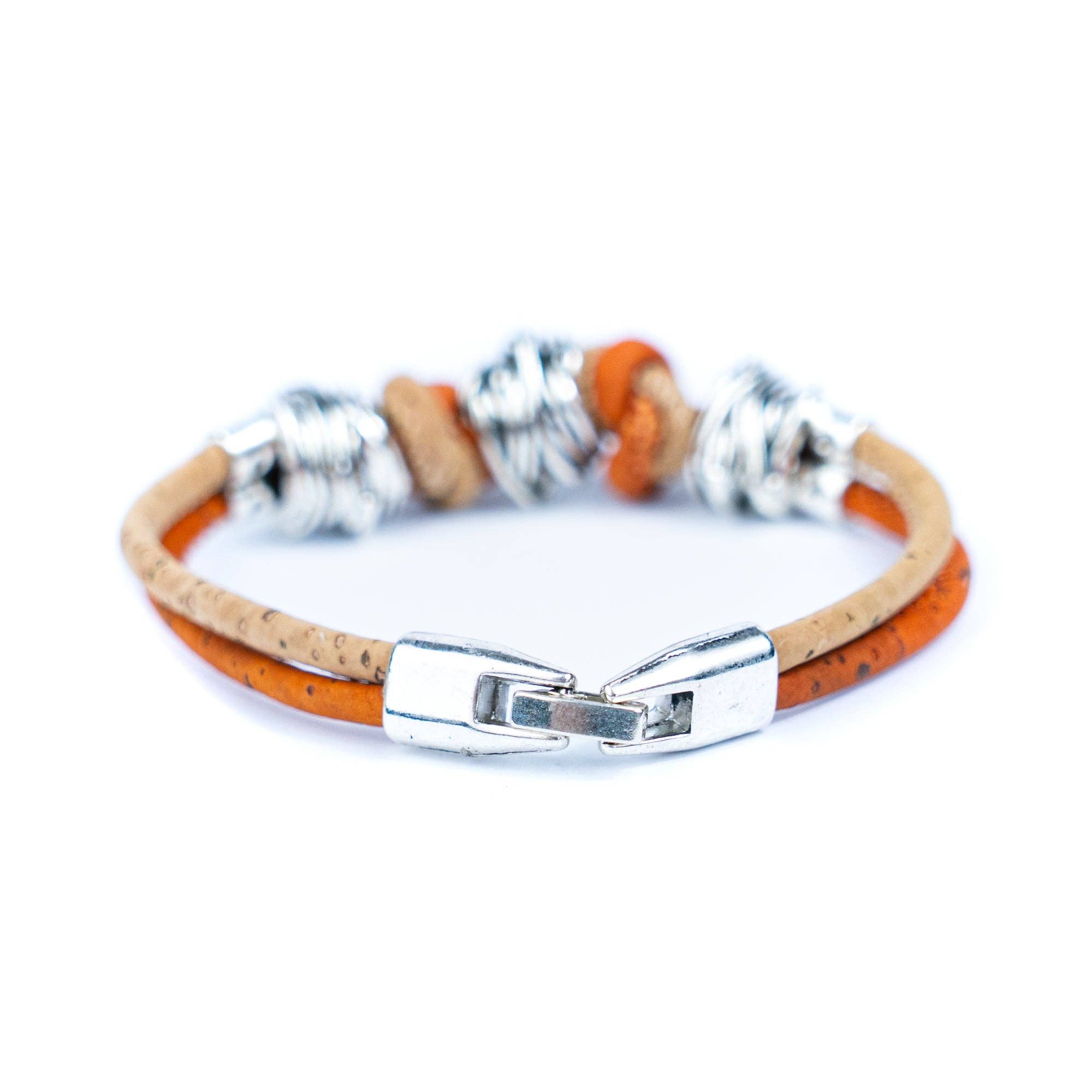 Meninas Bonitas Cork - Venta al por mayor Juegos de joyas - Joyería artesanal vegana de corcho colorido BR-220-MIX-511