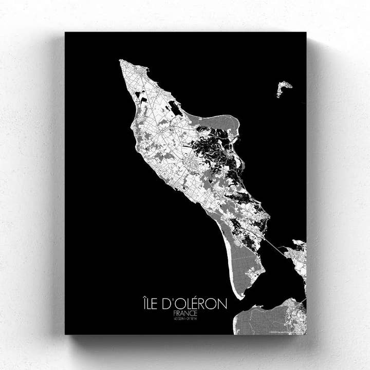 Poster of Ile d'Oleron | France for wholesale by mapospheres