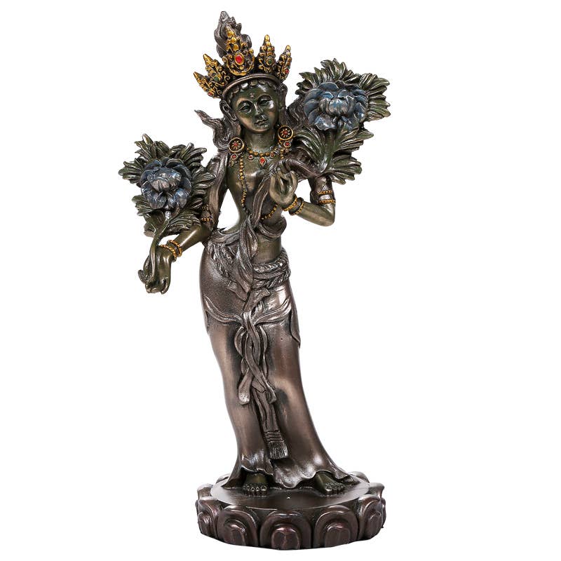 Pacific Trading - Vendita all'ingrosso Statuette decorative - Tara Verde0