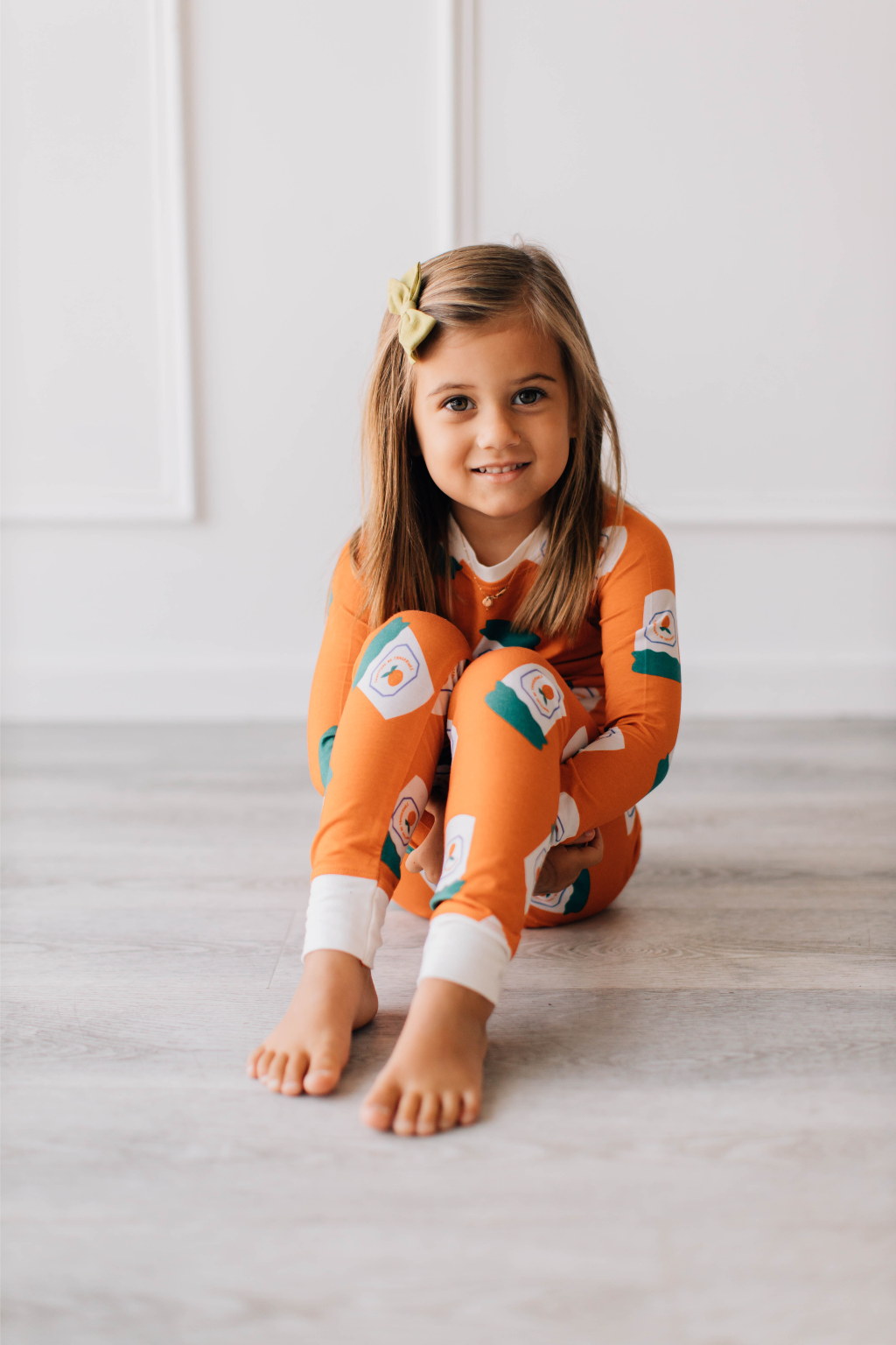 Tangerine Rêve - Wholesale Sleepwear Set - Kids - Confiture de Tangerines Pajamas4