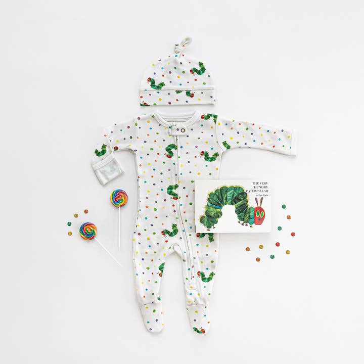 L'ovedbaby – gorro de malha - Bebé por atacado – Caterpillar | Gorro Orgânico com Nó2