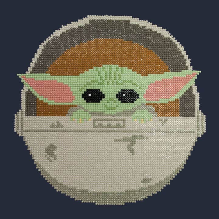 DIAMOND DOTZ® - Wholesale DIY Craft Kit - The Mandalorian The Child Box