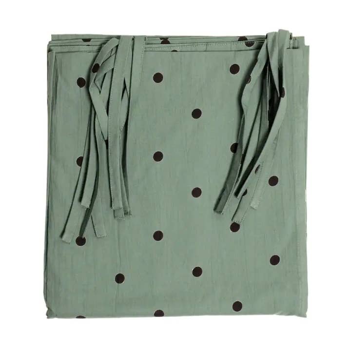 Gardiner 110x250 cm bomull Tryckt Prickar SALVIA för wholesale av B A O B A B - Maison