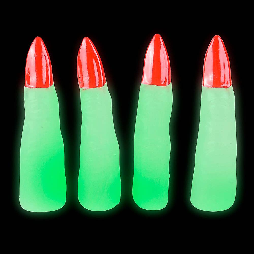 La Luna Bella - Toys - Wholesale Klassiek speelgoed - Kinderen - 3" GLOW-IN-THE-DARK MARTIAN FINGERS LLB kinderspeelgoed1