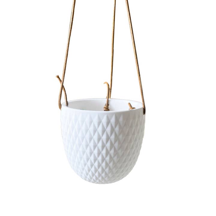 Chive - Wholesale Hanging Planter - Virago Ceramic Modern Hanging Planter8