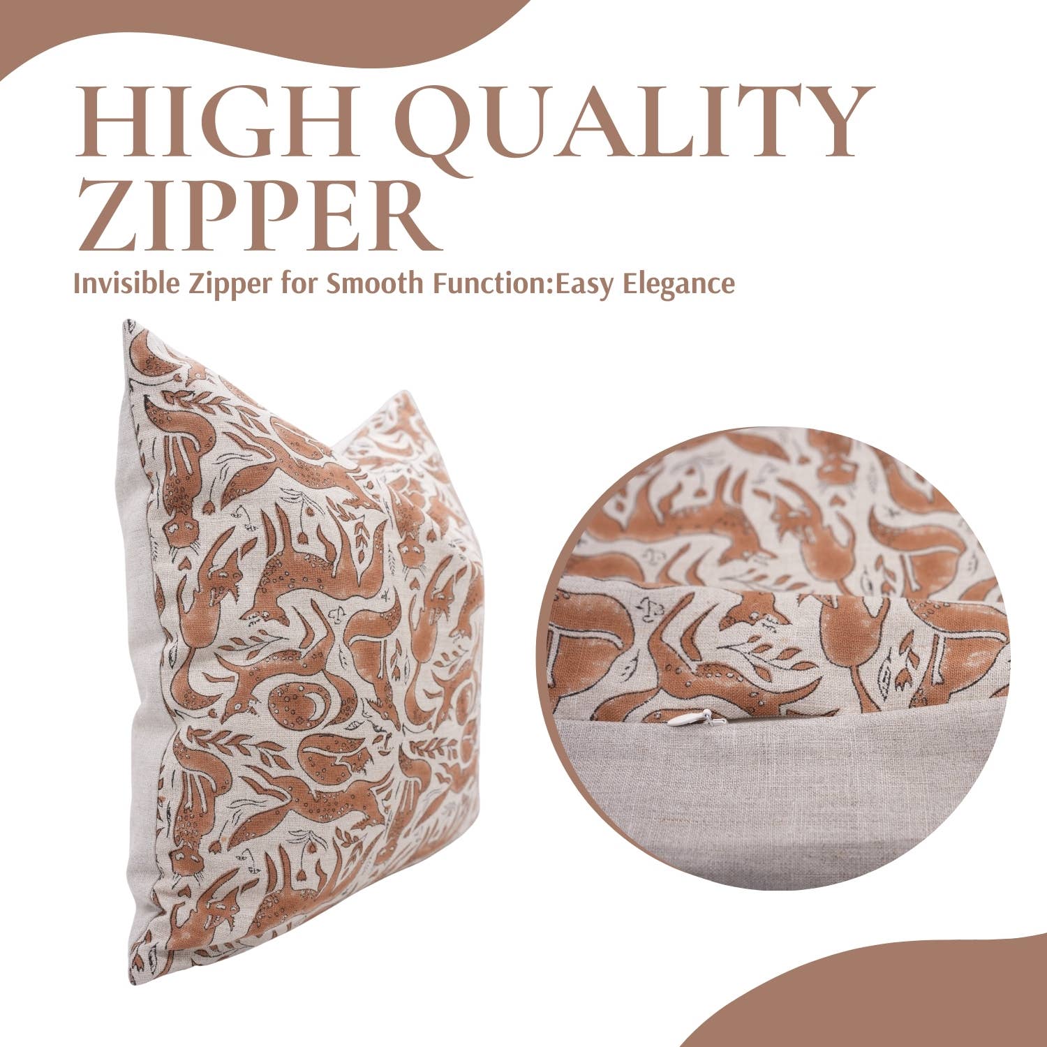 Fabdivine - Wholesale Throw Pillow Cover - Unique Block Print Pure Linen Pillow Cover  - Gehravan3