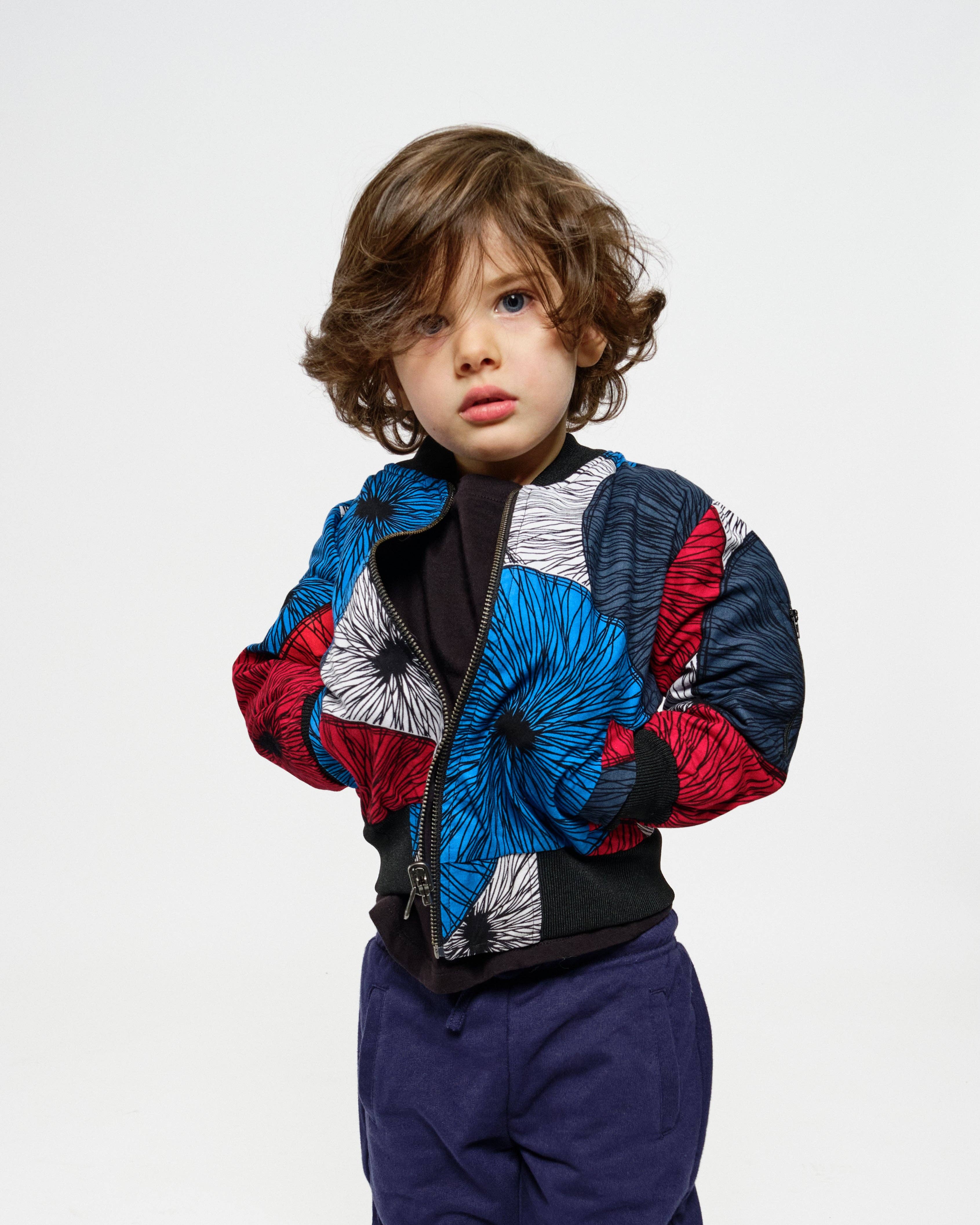 mikono.africa UG - Wholesale Bomber Jacket - Kids - children's jacket 'Nyota'5