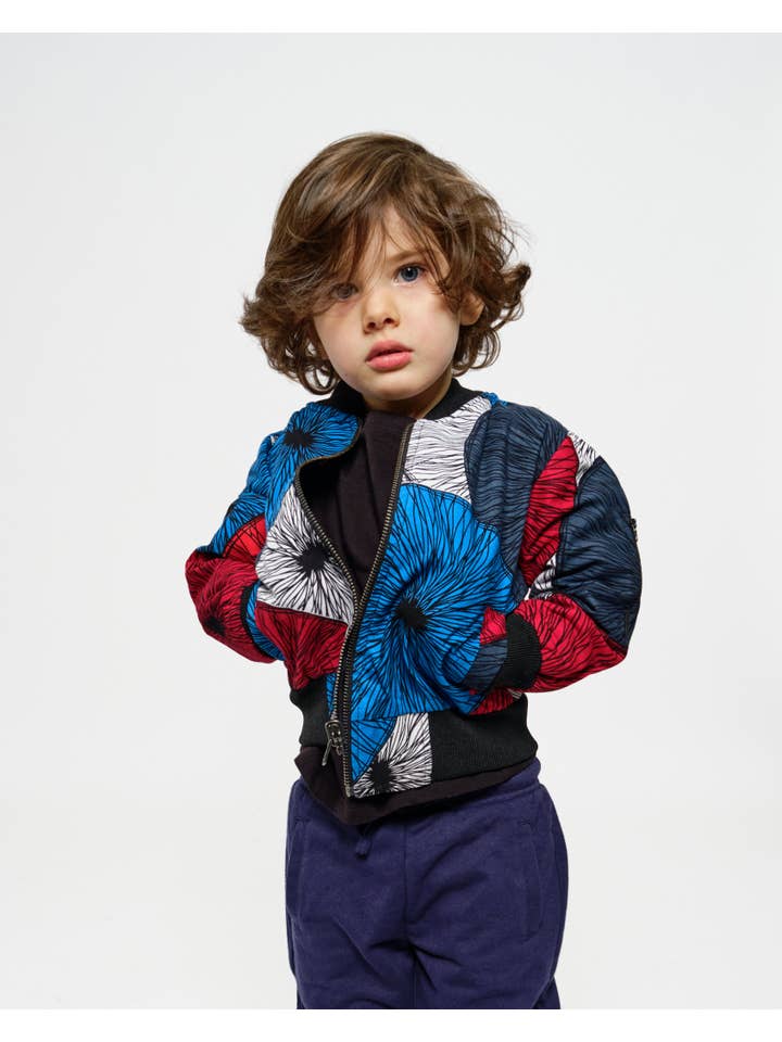 mikono.africa UG - Wholesale Bomber Jacket - Kids - children's jacket 'Nyota'5