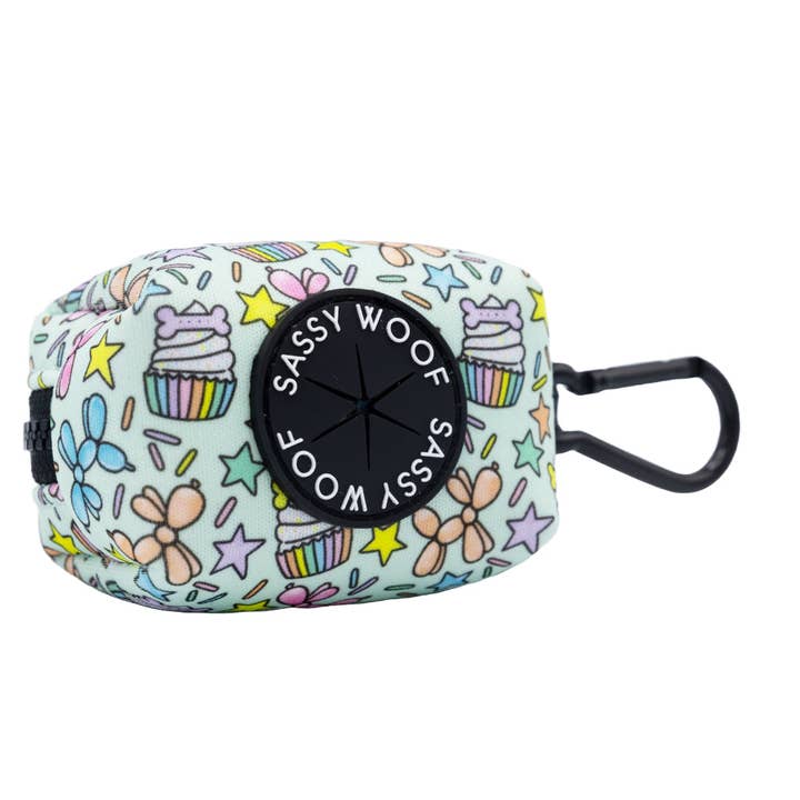 Dog Waste Bag Holder - Pup Pup Hooray for wholesale by SASSY WOOF