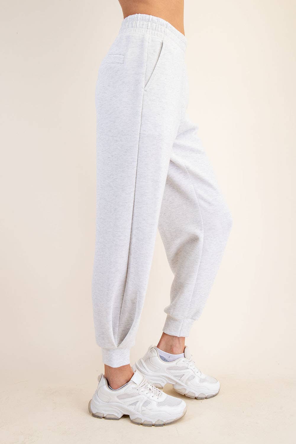 Rae Mode - Wholesale Athletic Sweatpants/Joggers - Women's - MODAL SCUBA FULL LENGTH JOGGER PANT48