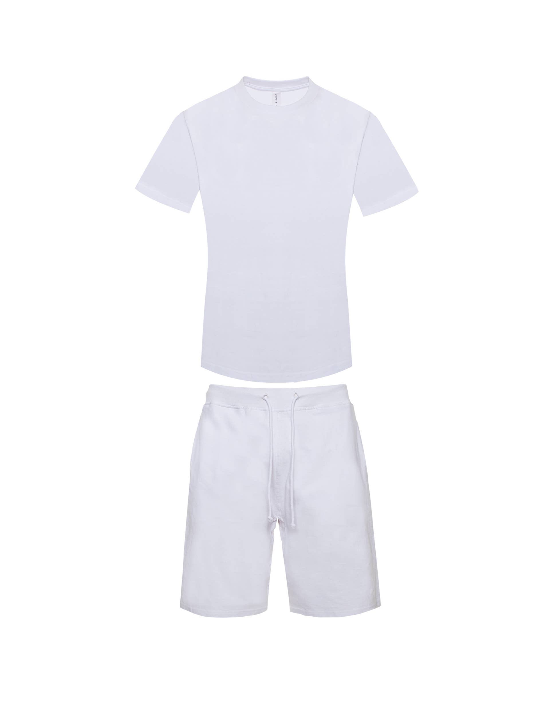 Generation XYZ - Wholesale Lounge Set - Men's - Men's Short Set 100% Cotton  [JM-4027 (2XL)]4
