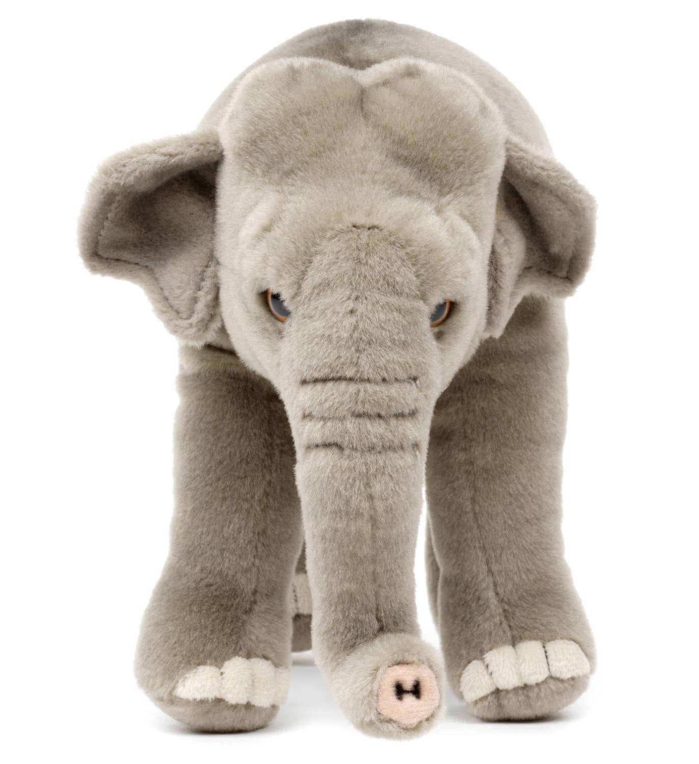 Uni Toys - Wholesale Stuffed/Plush Toy - Kids & Baby - Elephant, standing - 24 cm (length) - cuddly/plush toy
