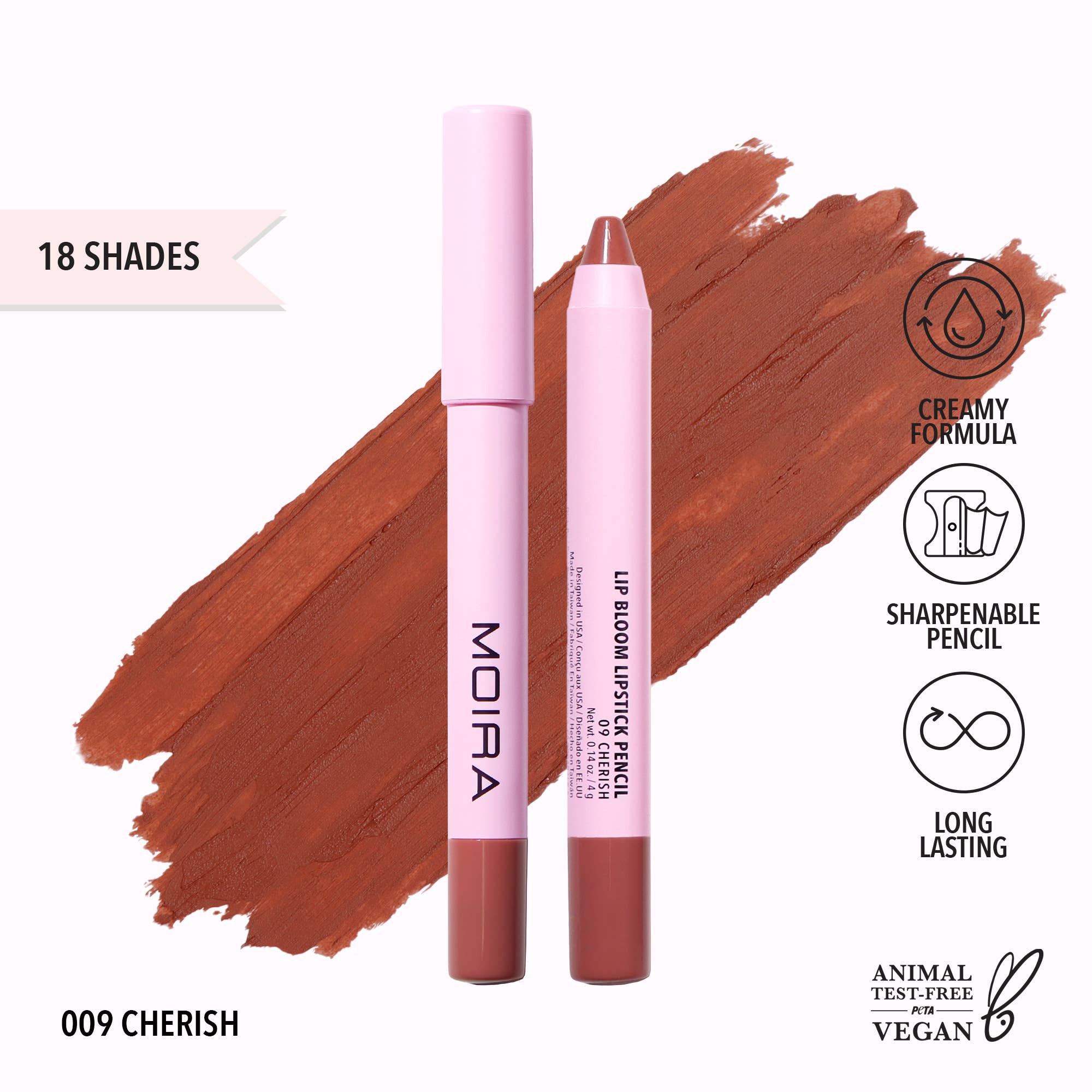 Moira Cosmetics - Wholesale Lipstick - Lip Bloom Lipstick Pencil8