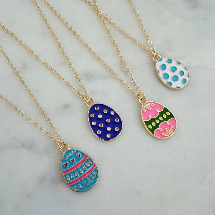 Laalee Jewelry – Großhandel Halskette – Kinder – Osterei-Schmuck, Osterkorb-Geschenk für Kinder, Halskette1