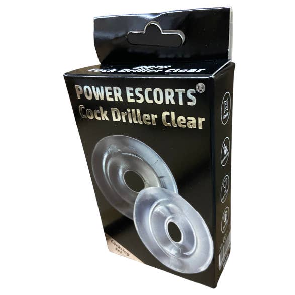 Kinky Pleasure – wholesale Sex toy – Power Escorts - BR78 - Cock Driller Cockring 2-Pack - Thick Penis Rings
