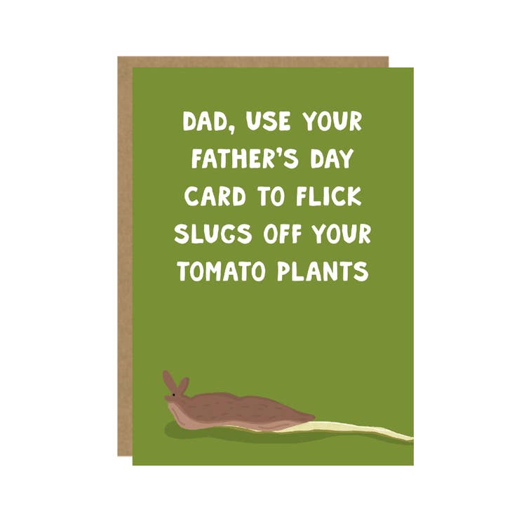 Papá Jardinería - Planta de Tomate - Divertida Tarjeta del Día del Padre - 4x6 para venta al por mayor de Pickled Prints