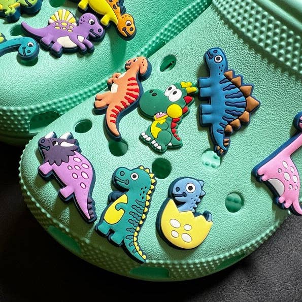 JuliesDecal - Wholesale Shoe Accessories - Pick your own Cartoon Dinosaurs shoe charms6