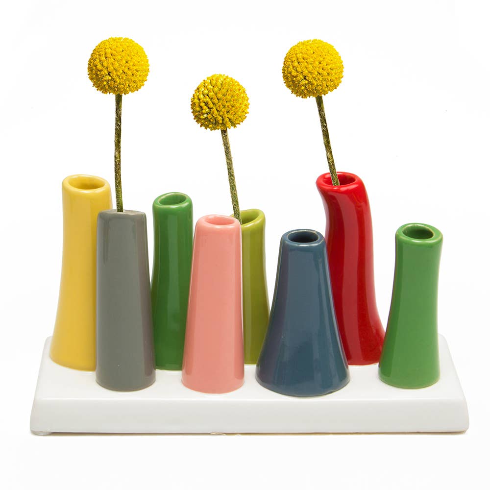 Chive UK - Vente Vases - Chive Pooley - Vase à une seule tige en céramique émaillée7
