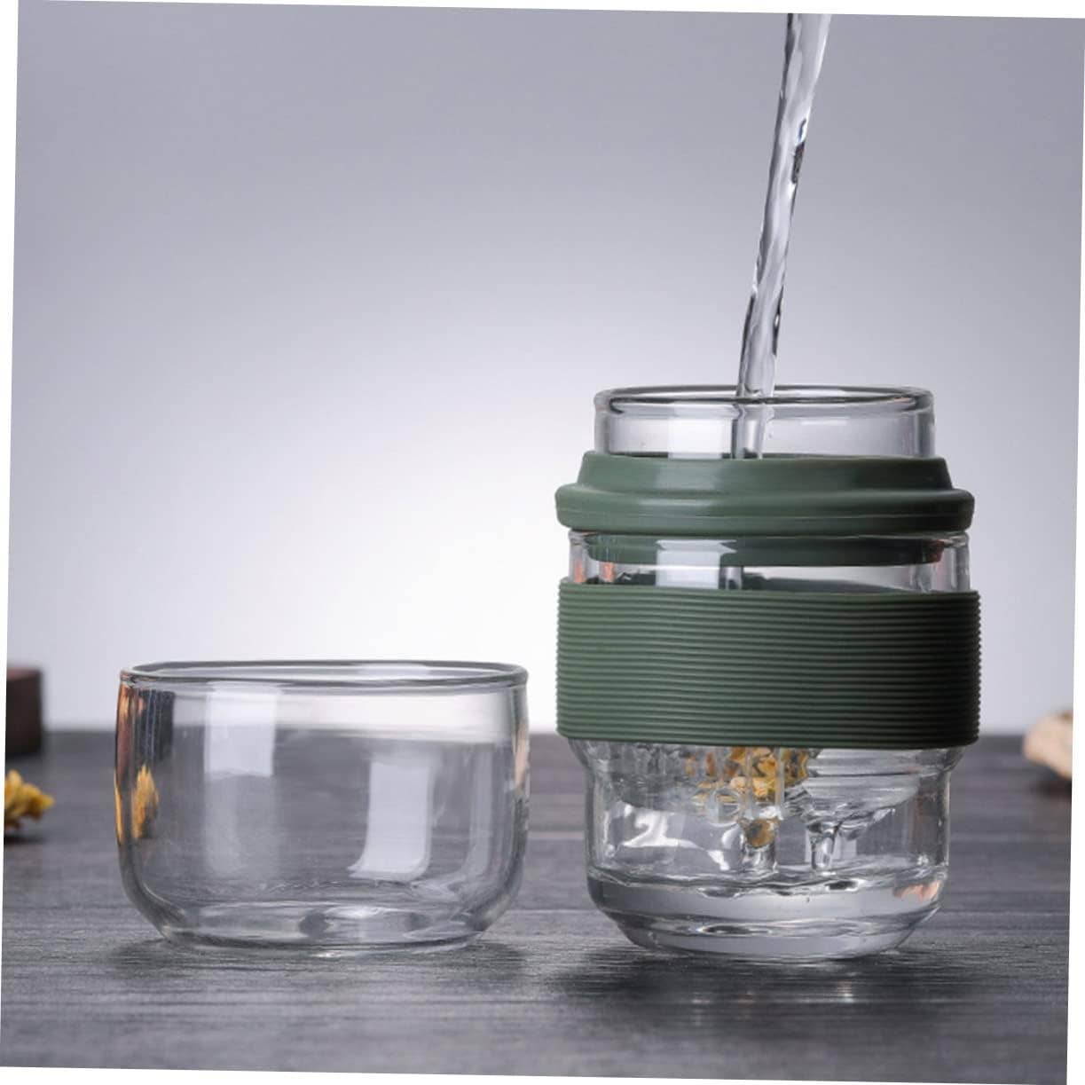 VIGOR – wholesale Tea set – Portable Travel Tea Set with Carrying Case Glass Teapot and Infuser for Loose Leaf Tea8