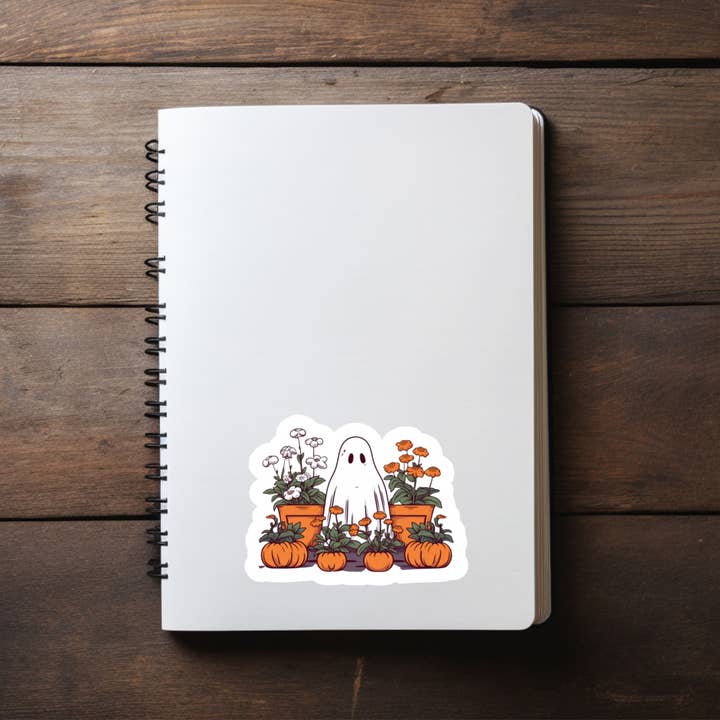 The Vinyl Rose - Wholesale Sticker - Spookpompoensticker, plantensticker, pompoenen, herfststicker1