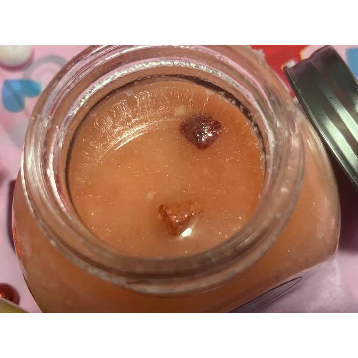 Strawberries & Cream Body Scrub for wholesale by Rubbed In Diamonds