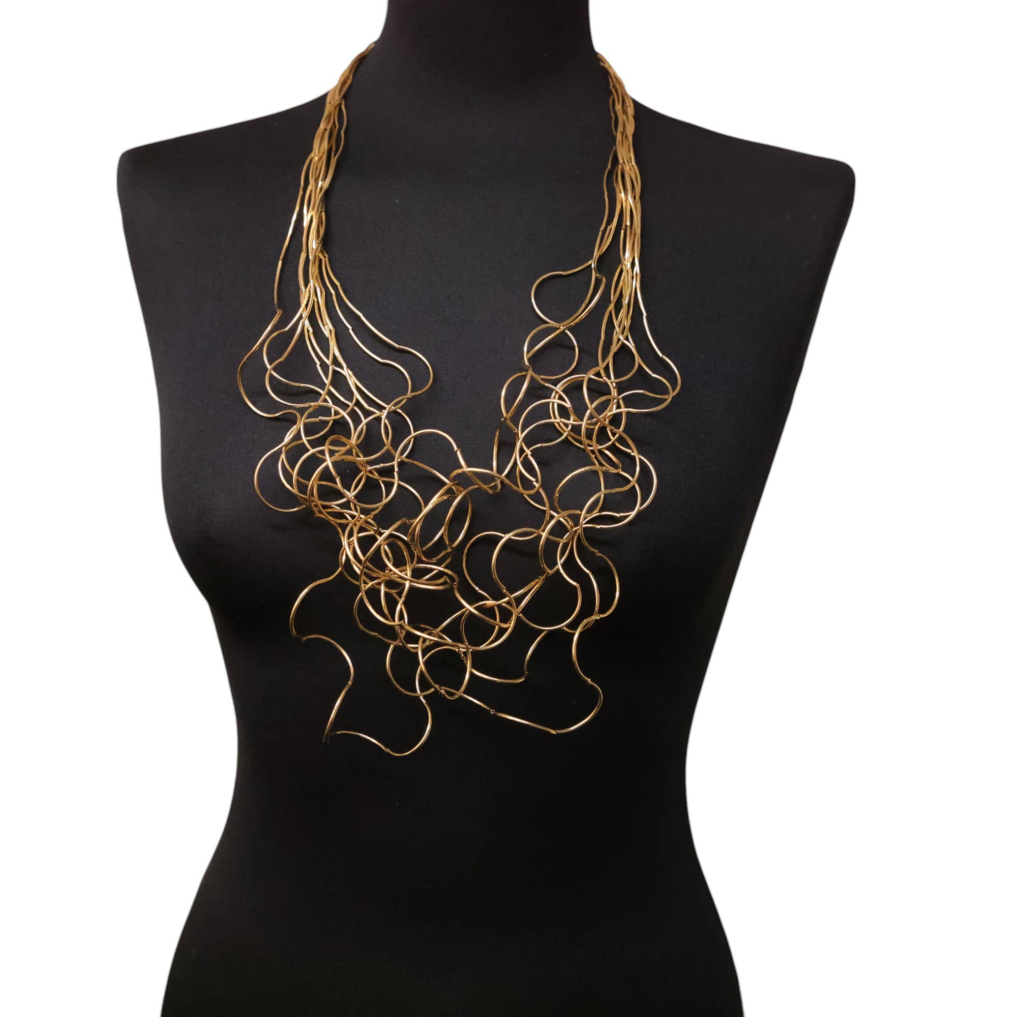 Jess & Lou - Vente Colliers plastrons - Collier Multi Rangée Déclaration NK2120