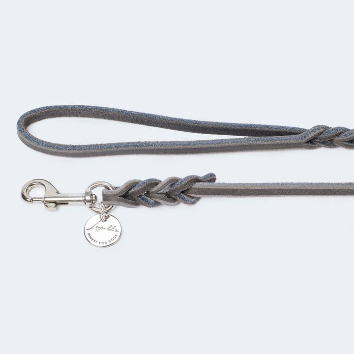 Leopold's Finest for dogs - Wholesale Pet Leash - Dog - Rounded leather tracking leash 5m3