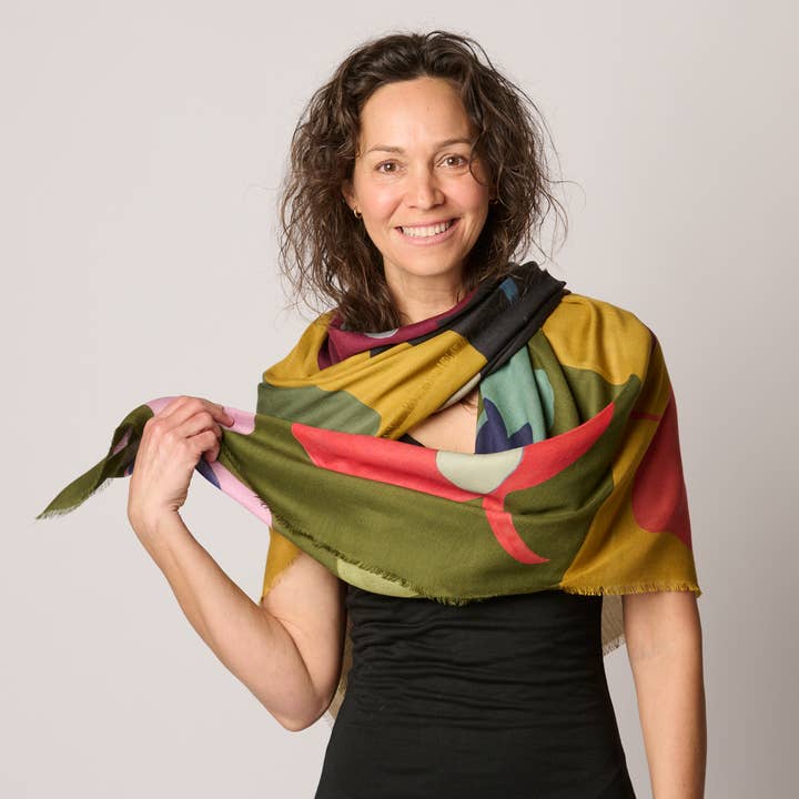 Margolis Pineo Italia - Wholesale Scarf - Women's - Campo dei Fiori Travel Scarf/Wrap13