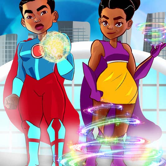 Superheroes Print for wholesale by Star Apple Puzzles