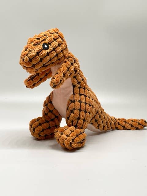 Toys N Treats Box – wholesale Pet plush toy – Dog – Dino the Dinosaur Plush Pet Toy for Dogs0