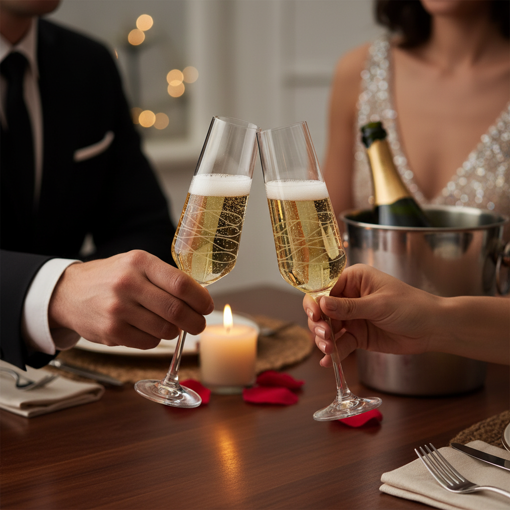 Kadra Kitchenware – Engroshandel Champagneglas – Europæiske krystalchampagnefløjter1